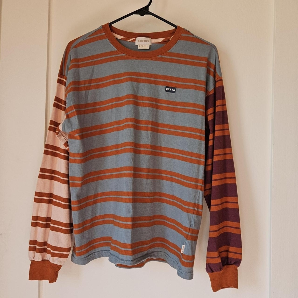 Thrifted Toluca pullover #Brixton Mens Longsleeve